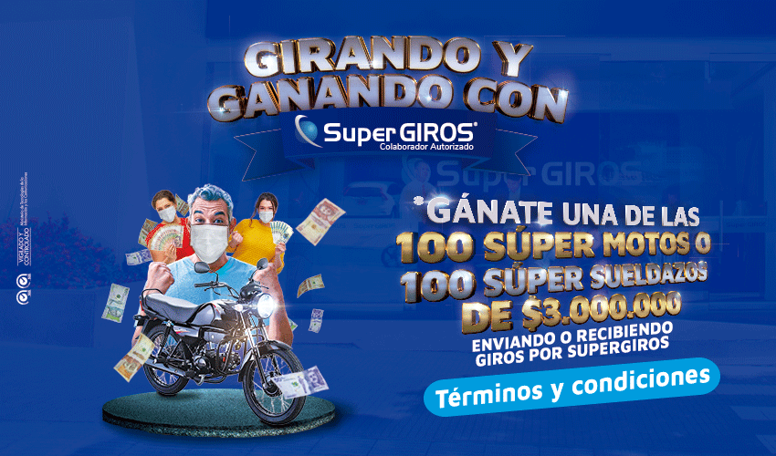 GIRANDO Y GANANDO CON SUPERGIROS