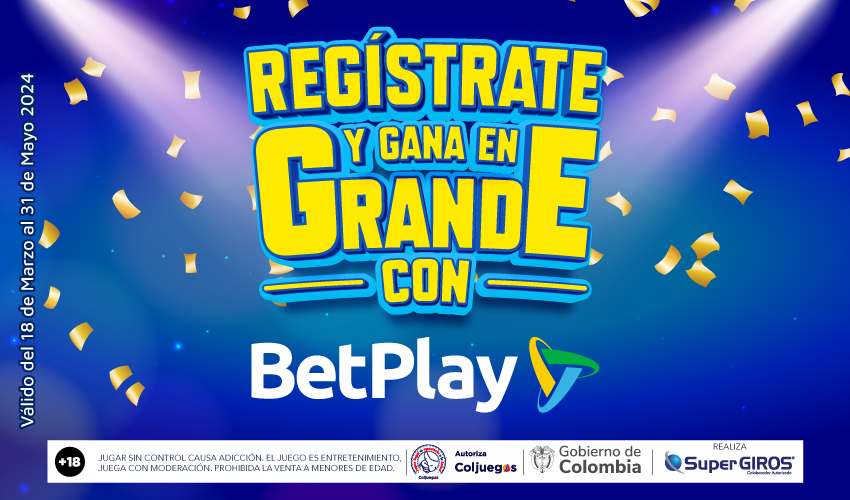 CON BETPLAY GANAS EN GRANDE